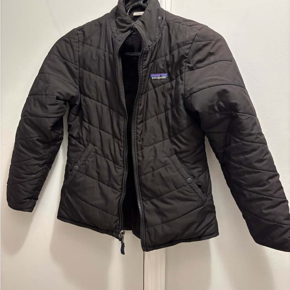 Patagonia snow flower reversible jacket size medium 10